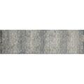 Art Carpet 2 x 8 ft. Novi Collection Morocco Woven Area Rug Runner, Gray 21483